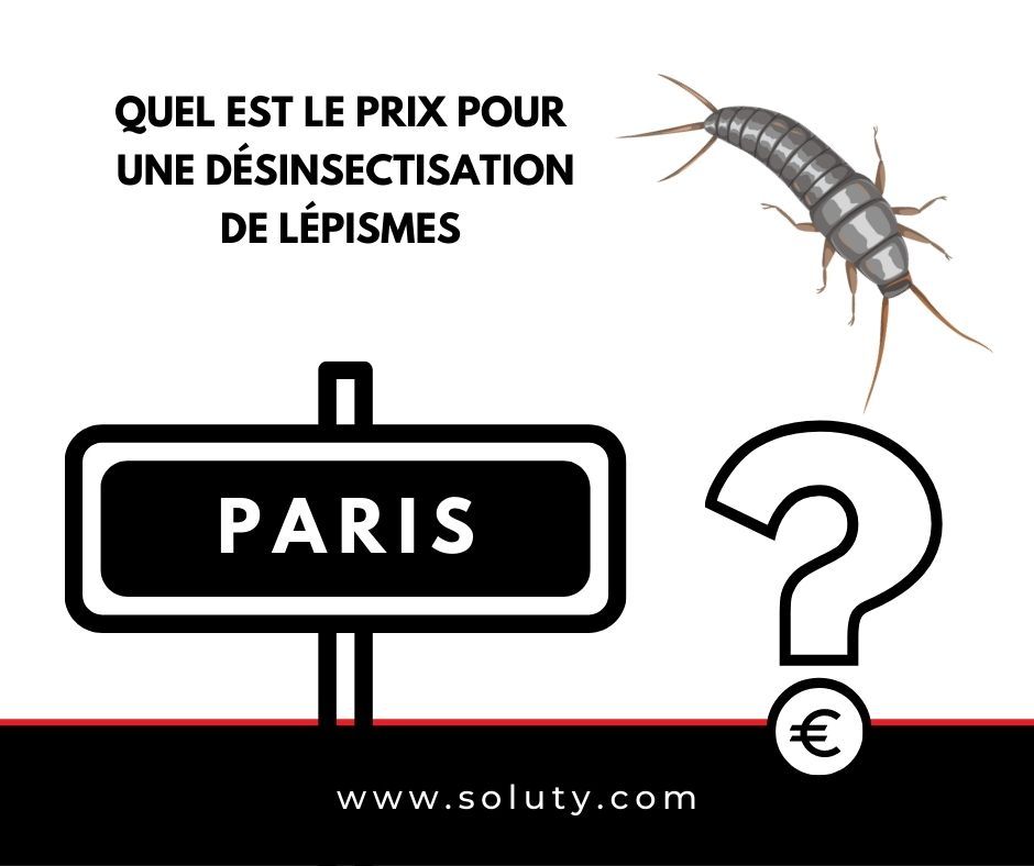 Quel est le tarif d'une société de désinsectisation pour éradiquer les poissons d’argent ?