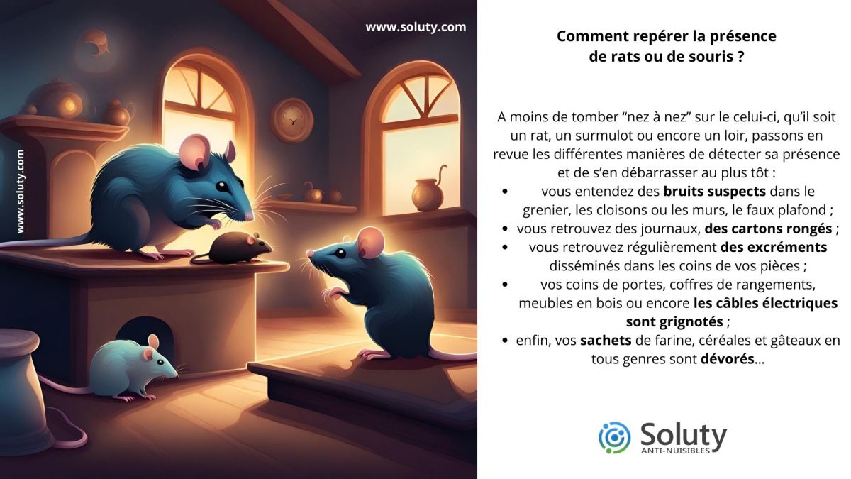 Comment savoir si j’ai des rats ou des souris dans ma maison ?