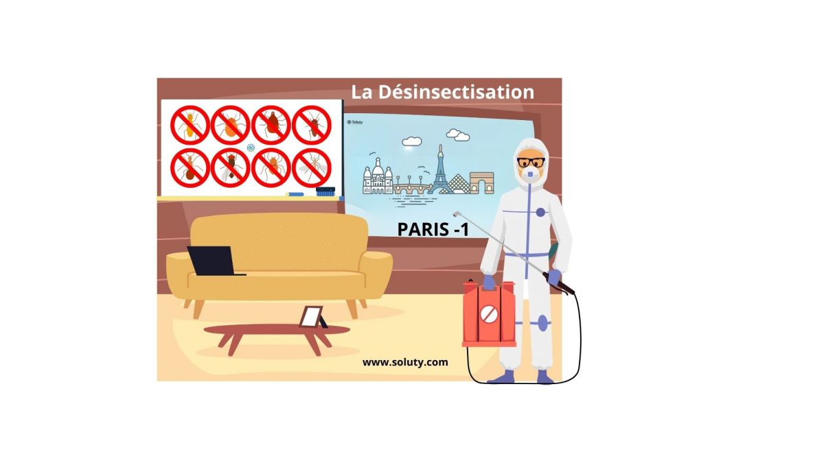 Société de désinsectisation sur Paris 1er