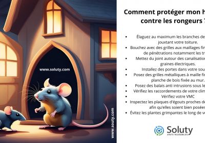 Comment proteger mon habitat contre les rongeurs