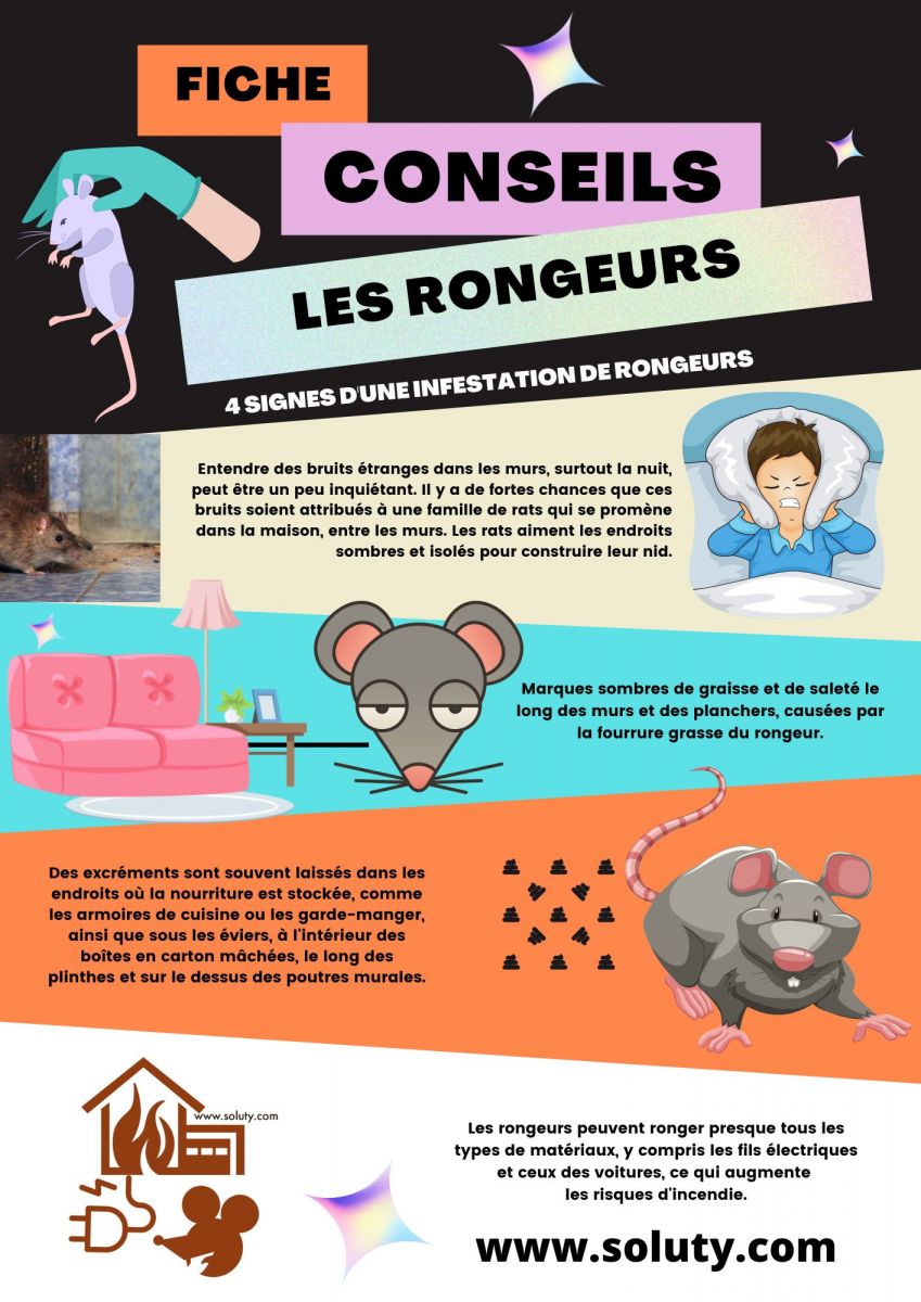 Quels signes indiquent une infestation de rats à Cap-d'Ail ?