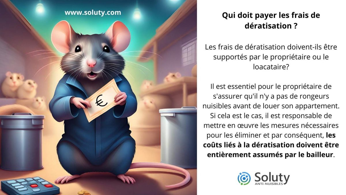 Qui doit payer les frais de dératisation 