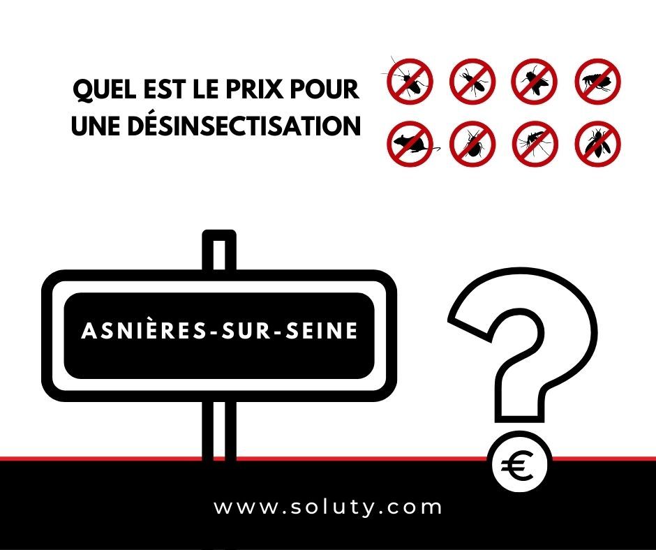 quel est le prix pour la désinsectisation ?