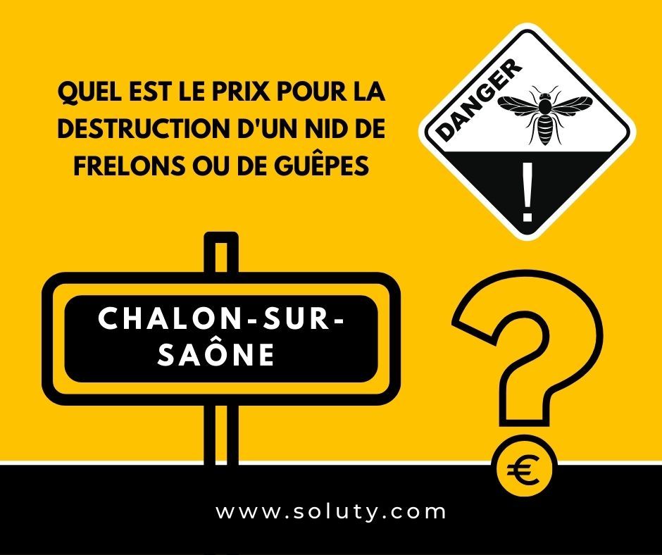 quel est le prix pour la destruction d'un nid de frelons ou de guêpes