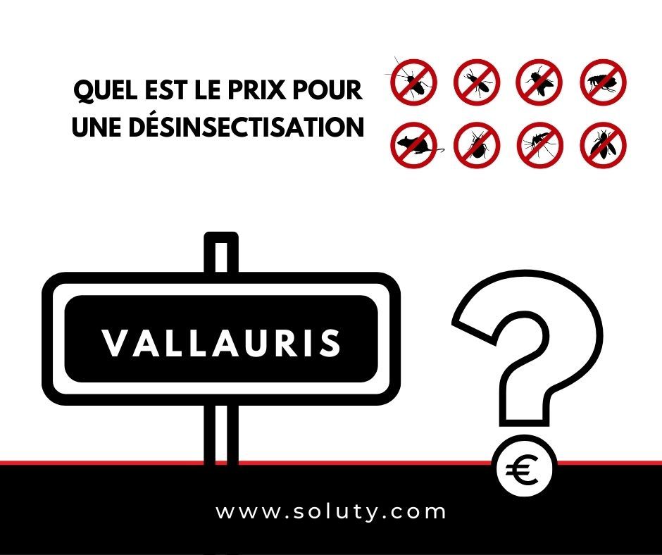 quel est le prix pour la désinsectisation ?