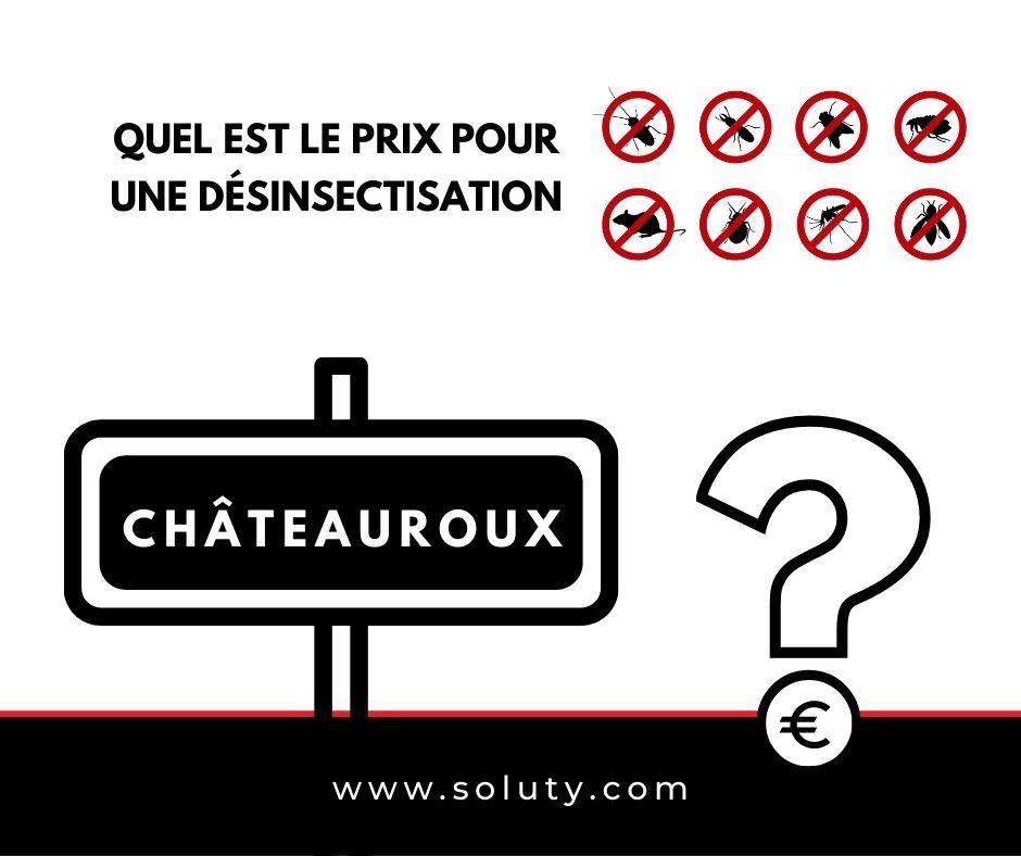 quel est le prix pour la désinsectisation ?