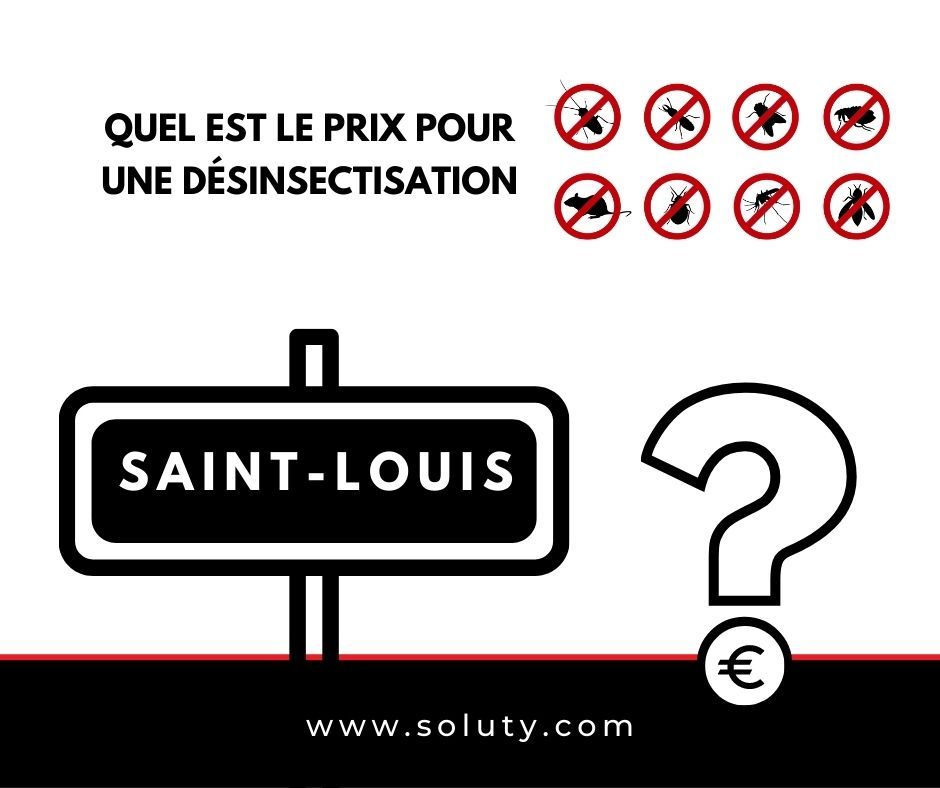 quel est le prix pour la désinsectisation ?